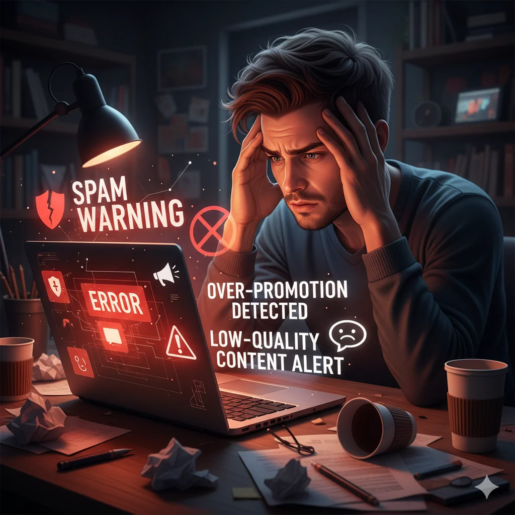 Common guest posting mistakes like spammy links or poor content.