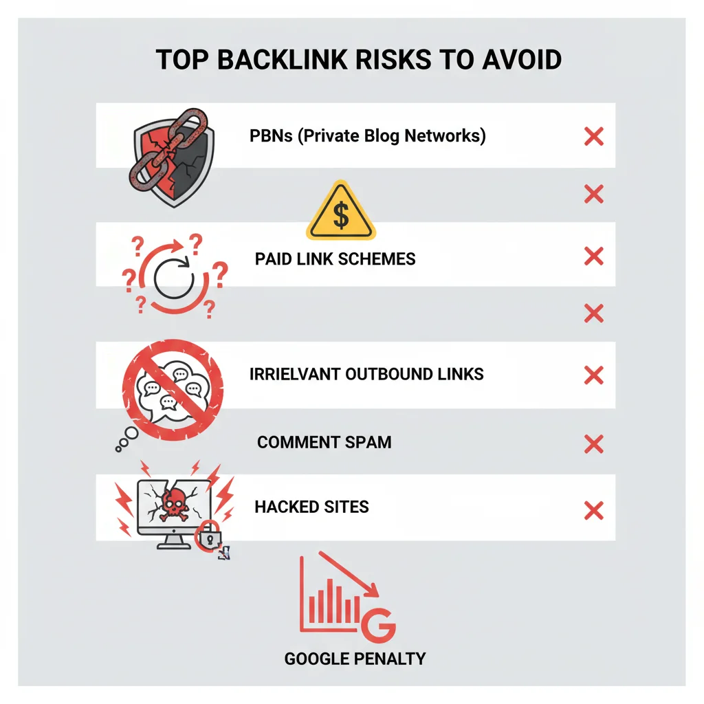Common Backlink Risks to Avoid