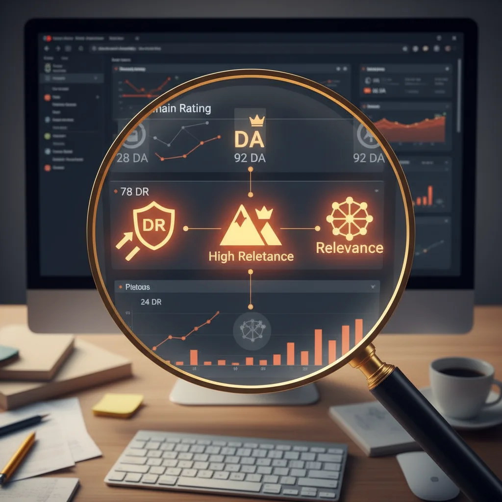 Evaluating backlink quality metrics to identify valuable and relevant links.
