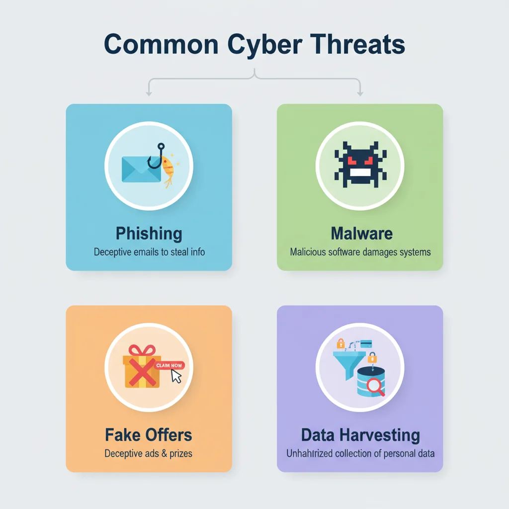 Common dangers of sponsored websites