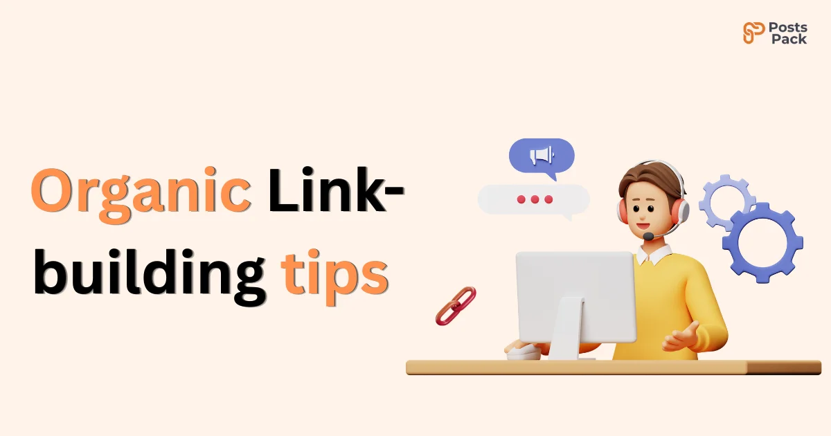 organic link building tips